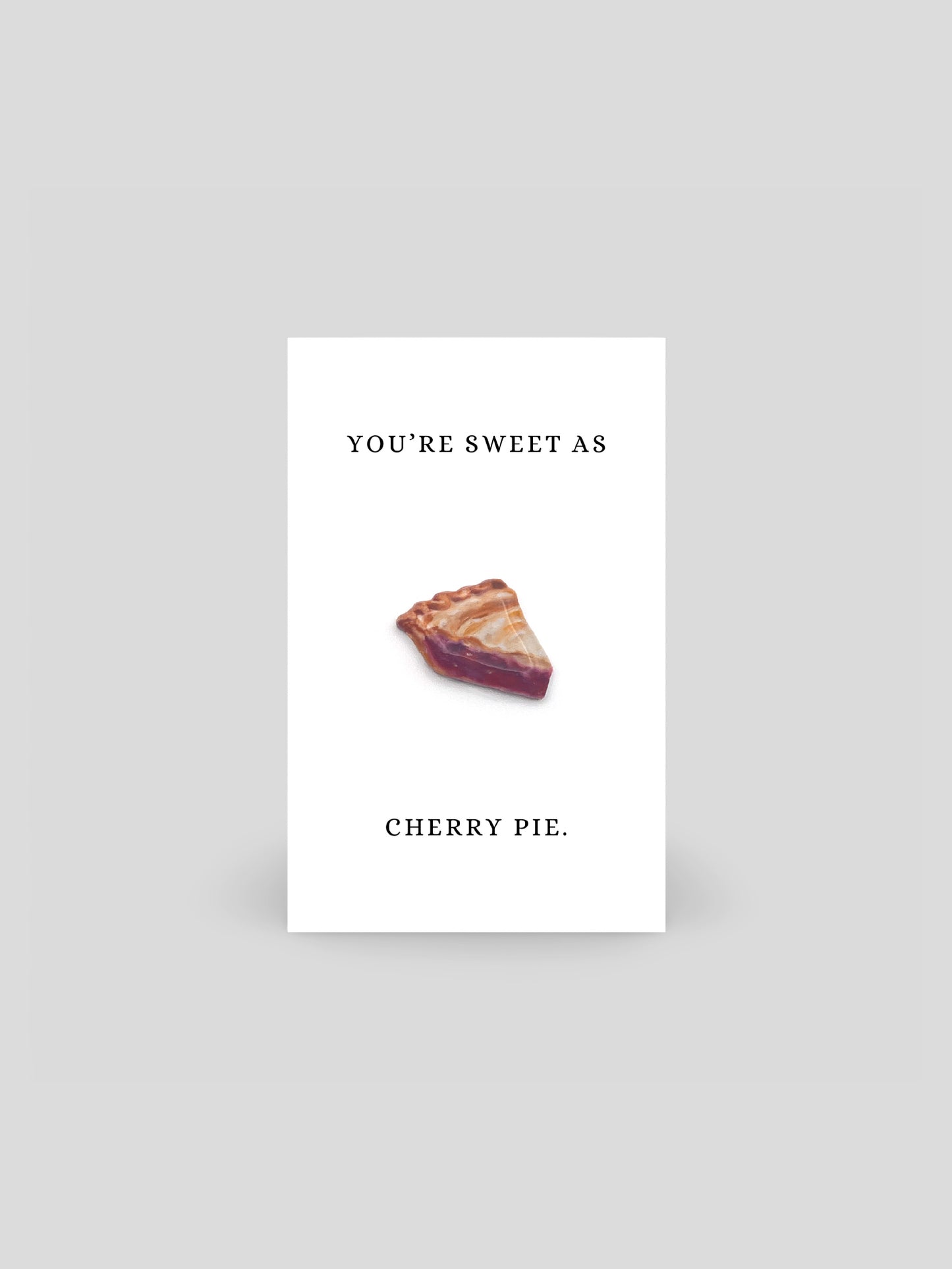 You're Sweet As Cherry Pie Brooch Pin