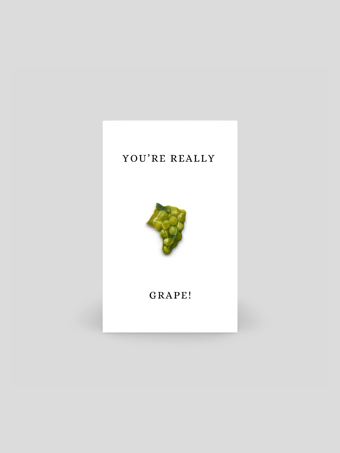 You're Really Grape Brooch Pin