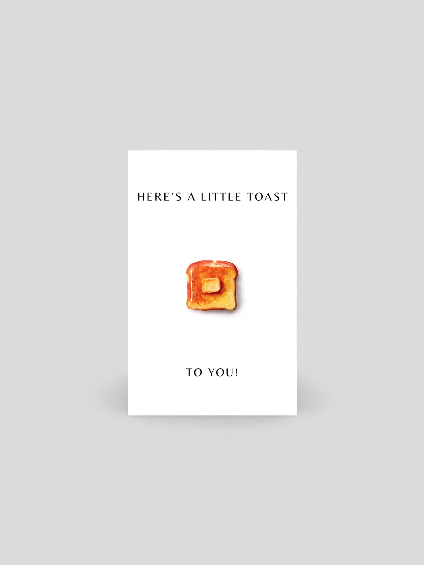 A Little Toast To You Brooch Pin