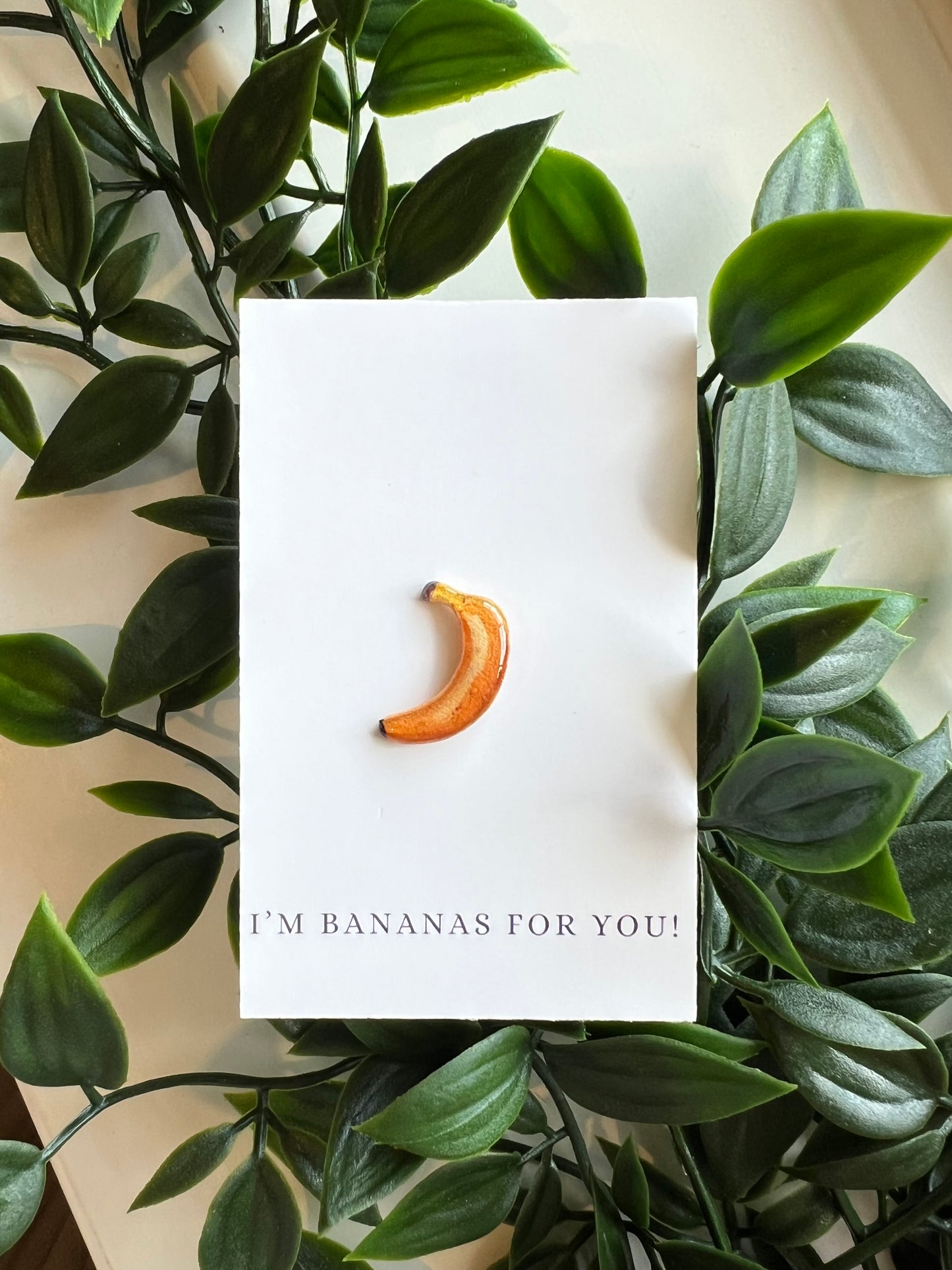 I'm Bananas For You Brooch Pin