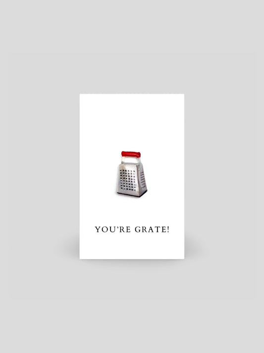 You're Grate Grater Brooch Pin