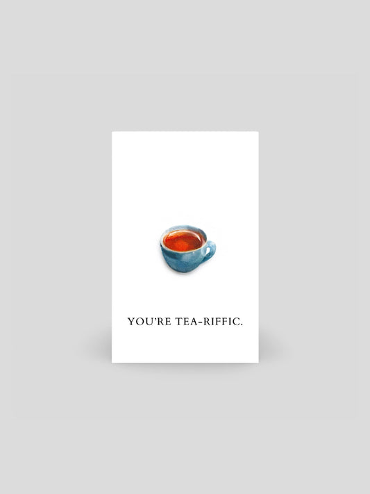 You're Tea-Riffic Brooch Pin