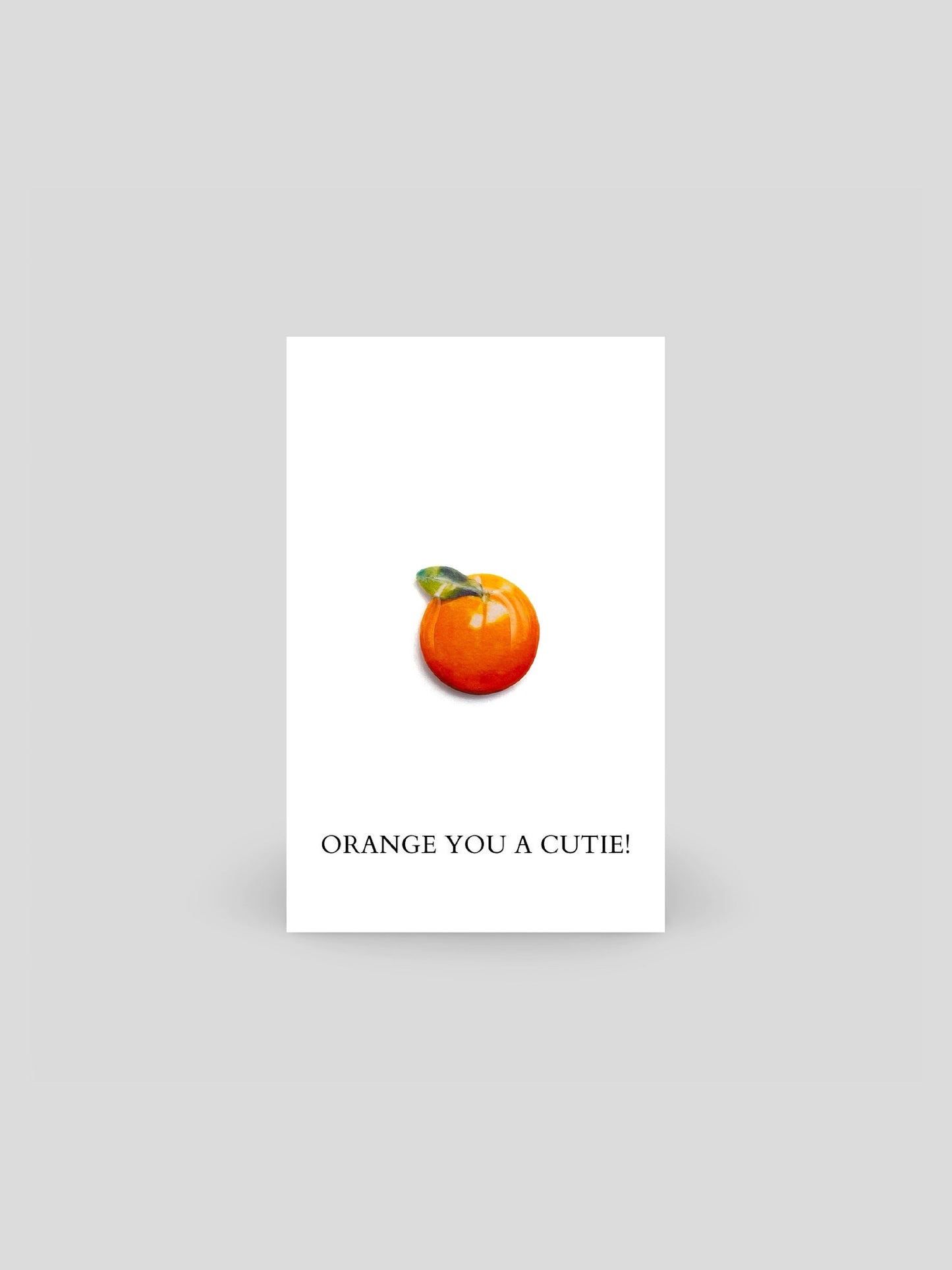 Orange You A Cutie Brooch Pin