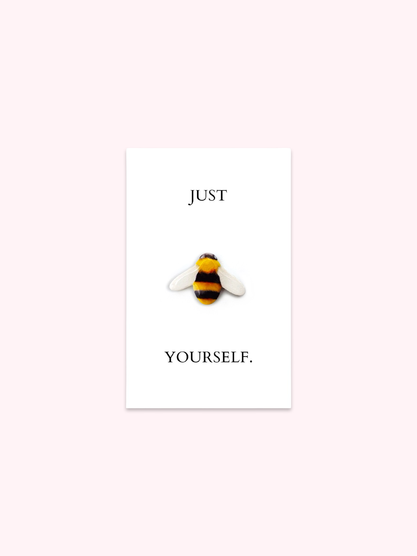 Just Bee Yourself Brooch Pin