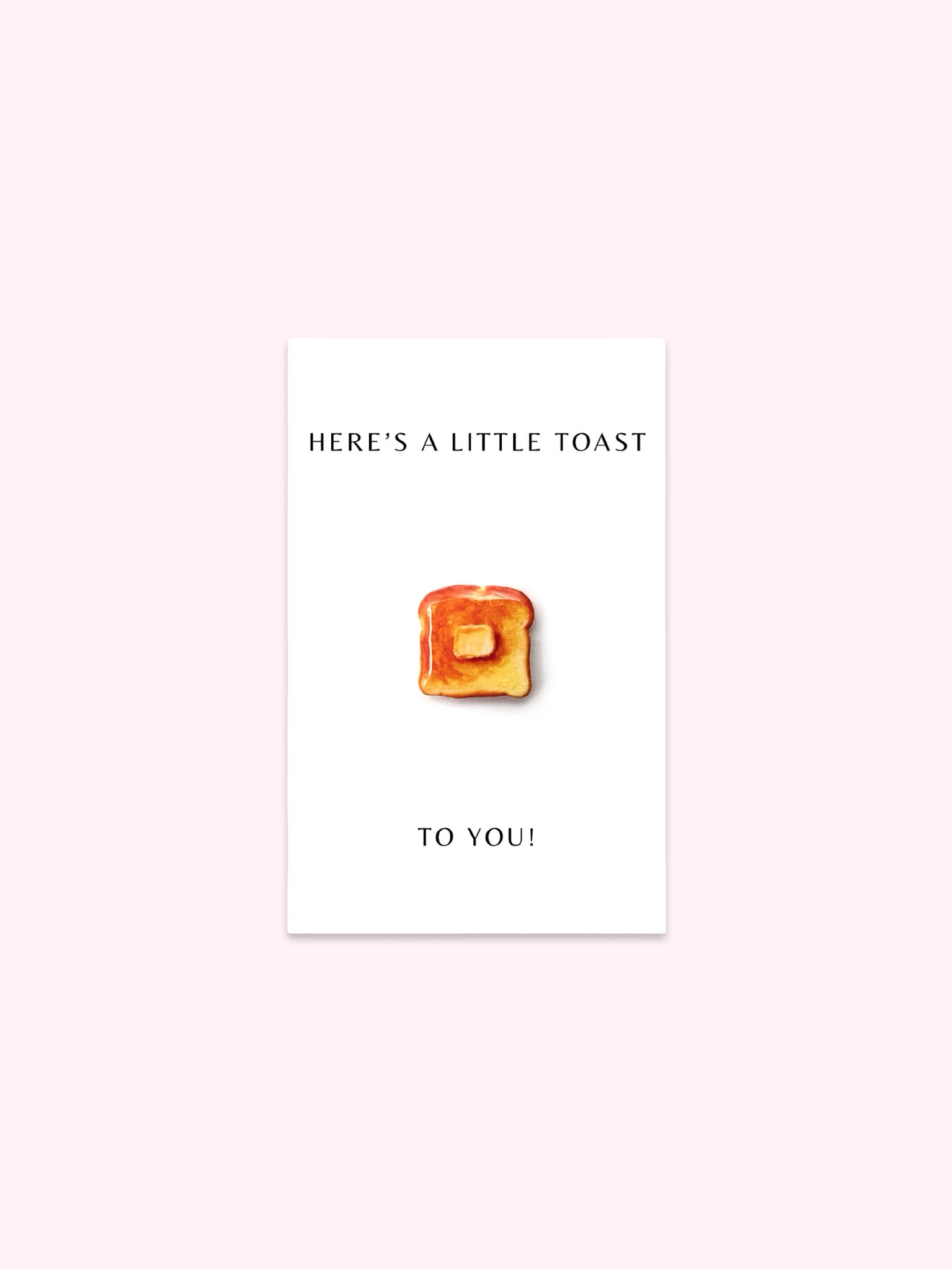 A Little Toast To You Brooch Pin