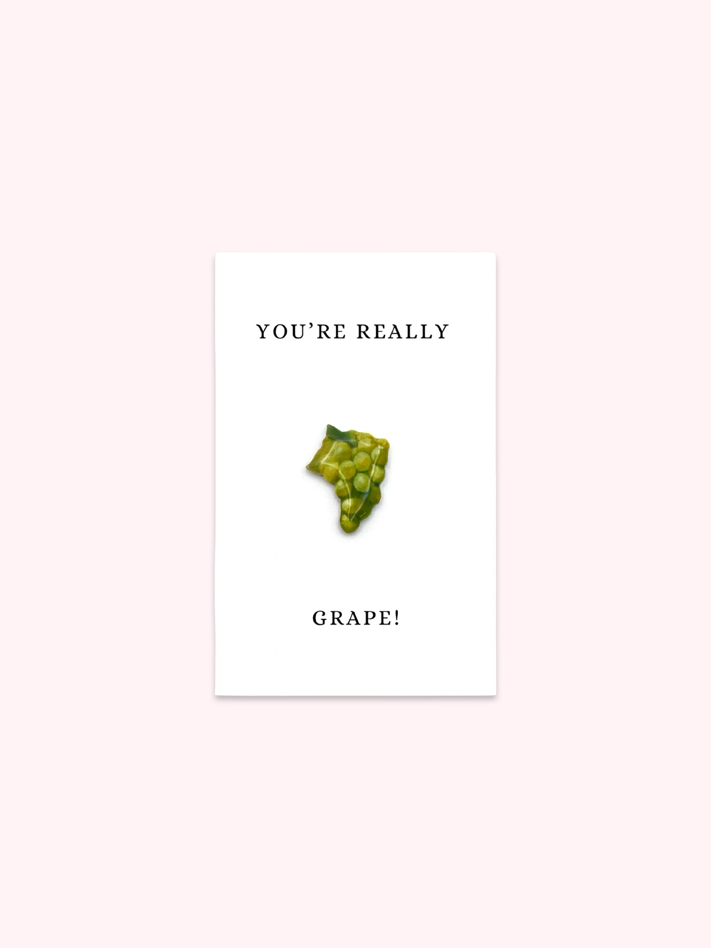 You're Really Grape Brooch Pin